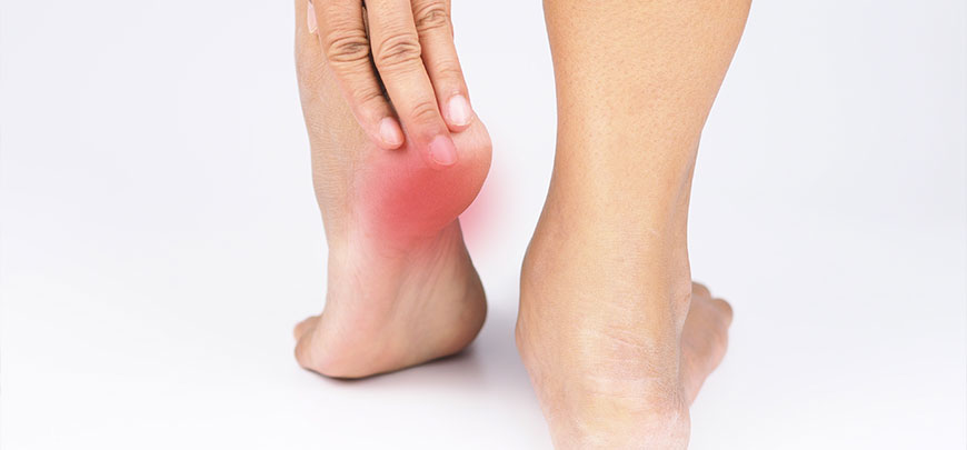 Patient experiencing ankle pain and in need of Advanced Joint Pain Relief Solutions